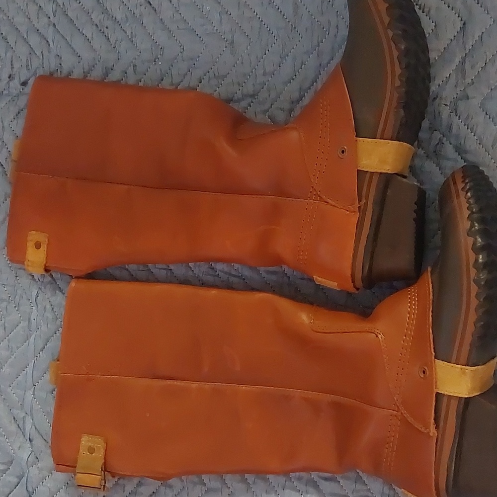 Sorel Slimpack Tall Riding Leather Rain Snow Boot